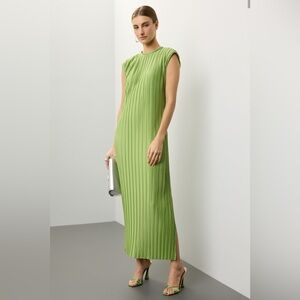 Chic Lime Green Maxi Dress